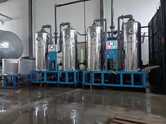 Fully Automatic Water Softener Plant Manufacturers Stainless Steel Carbon Steel  Dual Tank Equipment