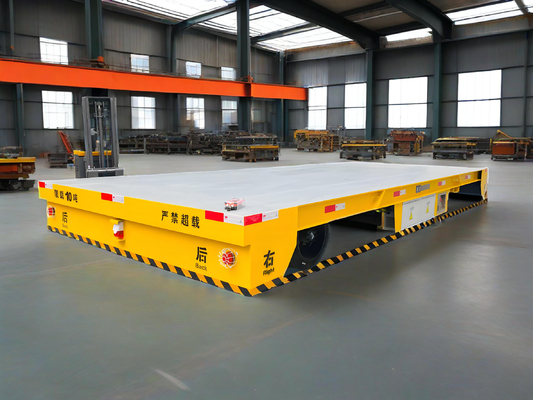 Material Transportation Electric Transfer Cart with Maintenance free 10-20T Load Capacity